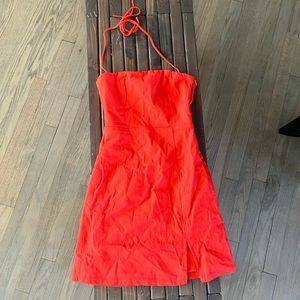 White Fox Red Mini Dress